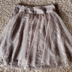 Grey skirt